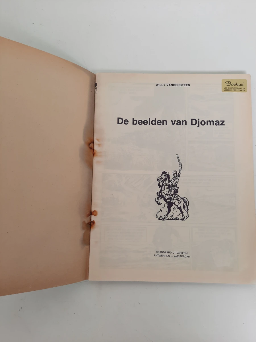Grote Partij Vintage Stripboeken "De Rode Ridder" (Willy Vandersteen) – 18 Delen