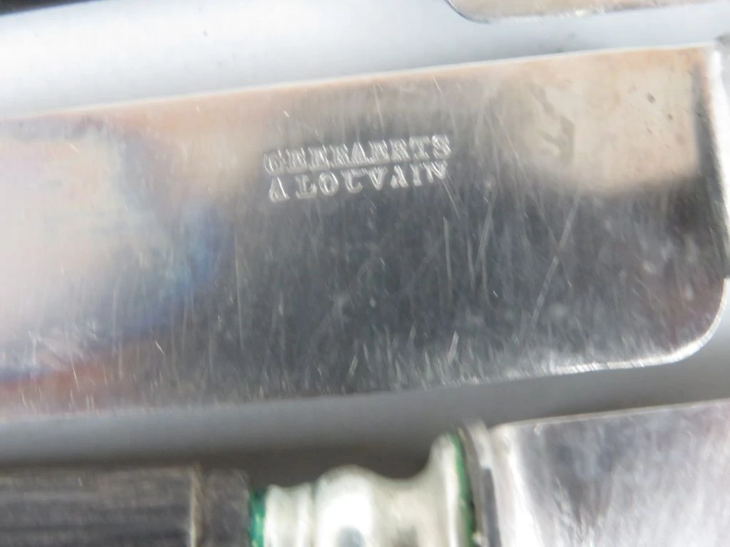Antieke Messenset in Originele Cassette – Geeraerts à Louvain