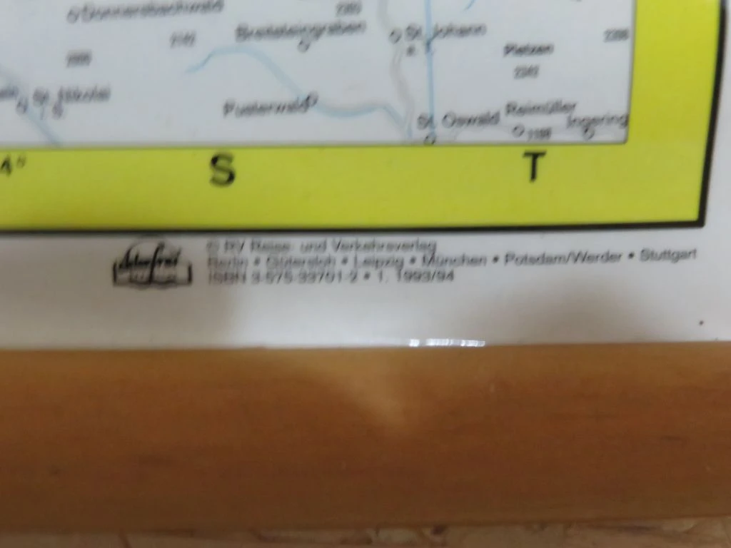 Vintage Postleitzahlen Schoolkaart van Duitsland