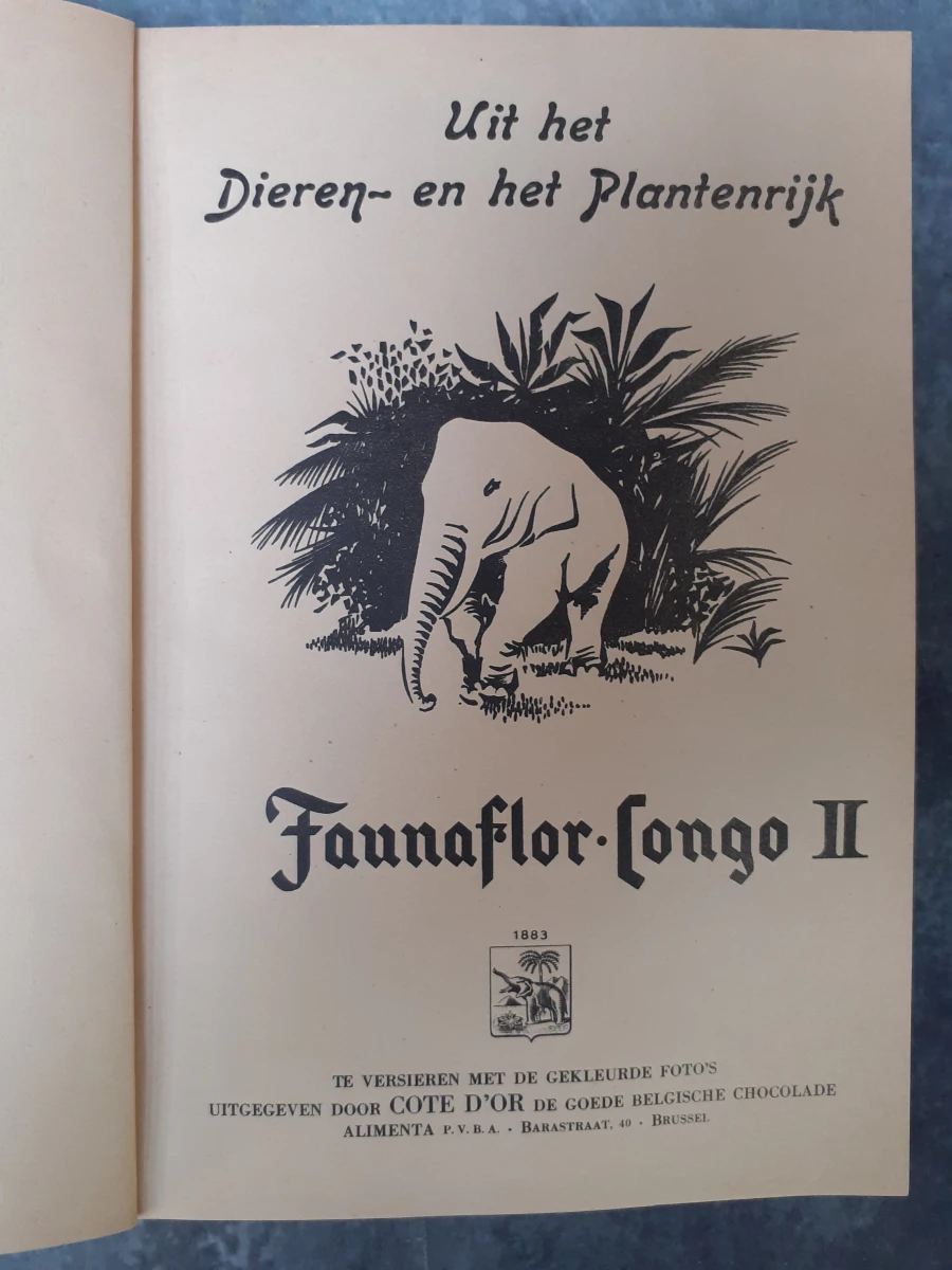 Boek: Trio van vintage Faunaflor-verzamelalbums