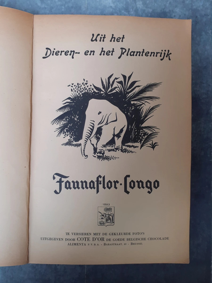 Boek: Trio van vintage Faunaflor-verzamelalbums