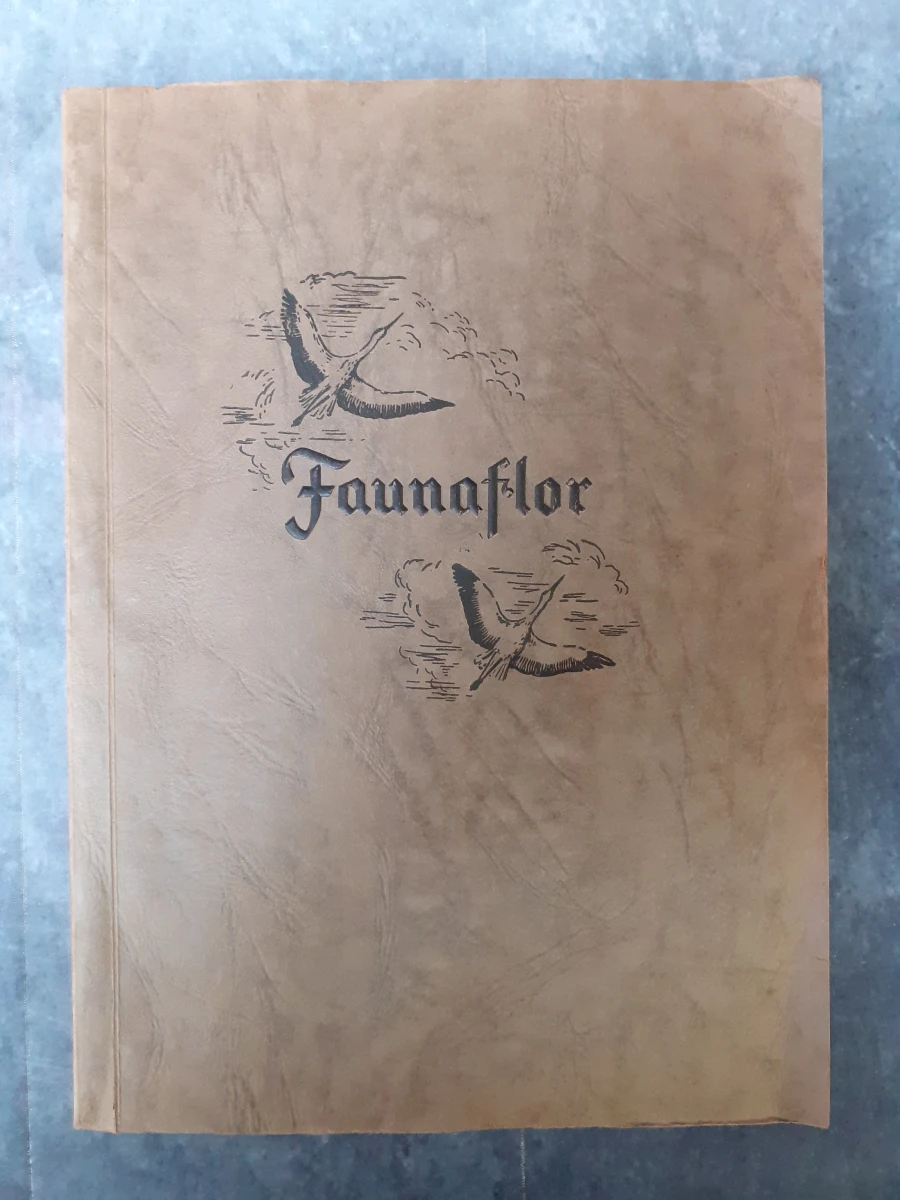 Boek: Trio van vintage Faunaflor-verzamelalbums
