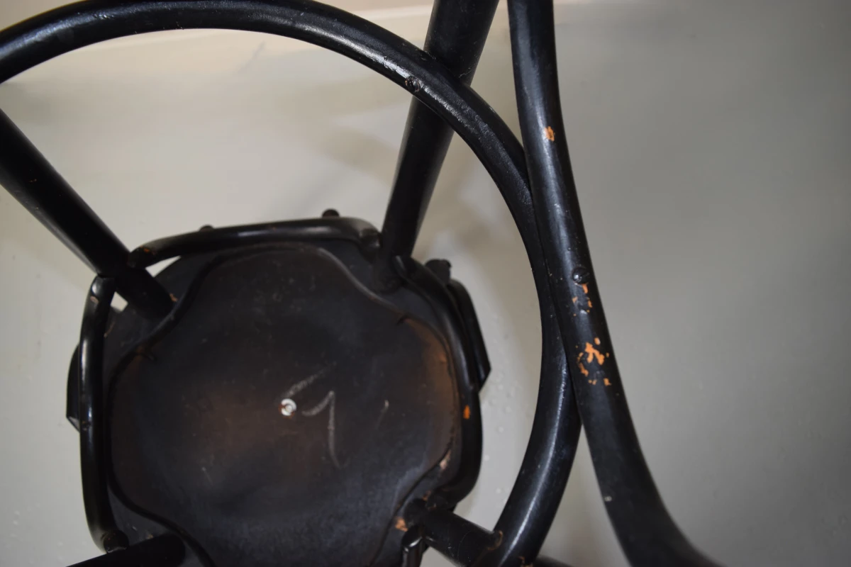 Thonet-stijl bentwood barkruk