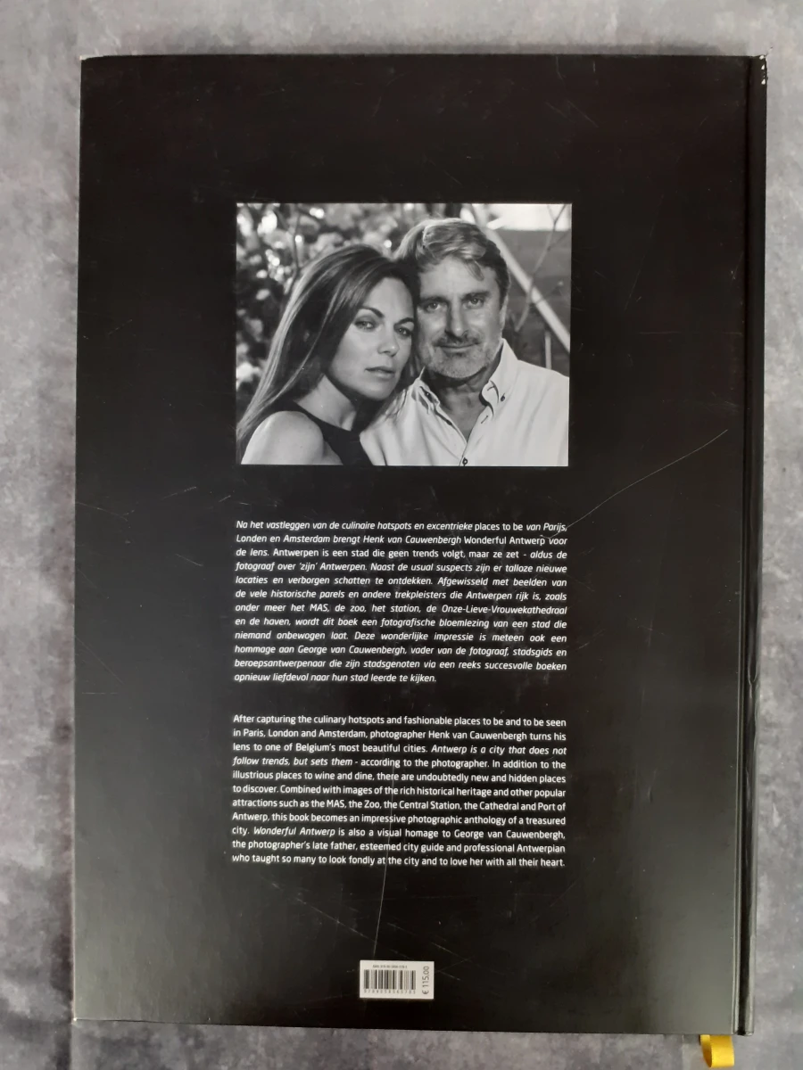 Boek: Luxe fotoboek van Henk van Cauwenbergh: Wonderful Antwerp