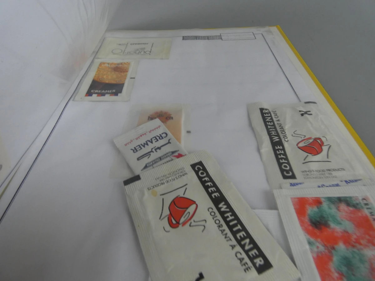 Mzp met suiker zakjes Poeder melk
