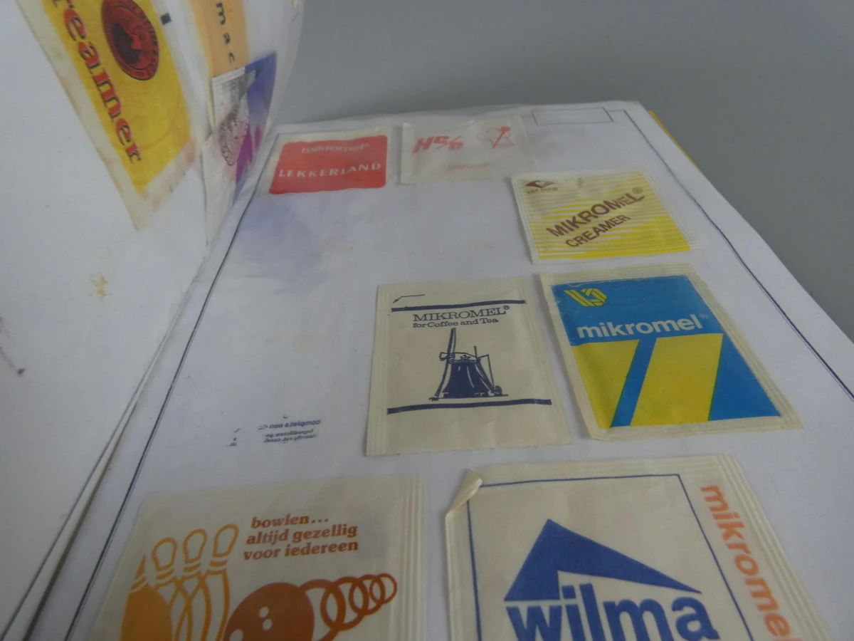 Mzp met suiker zakjes Poeder melk