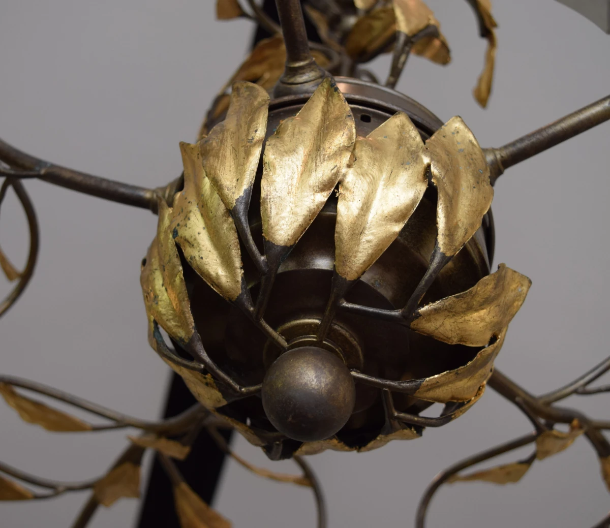 Vintage Bloemen kroonluchter - foto 2
