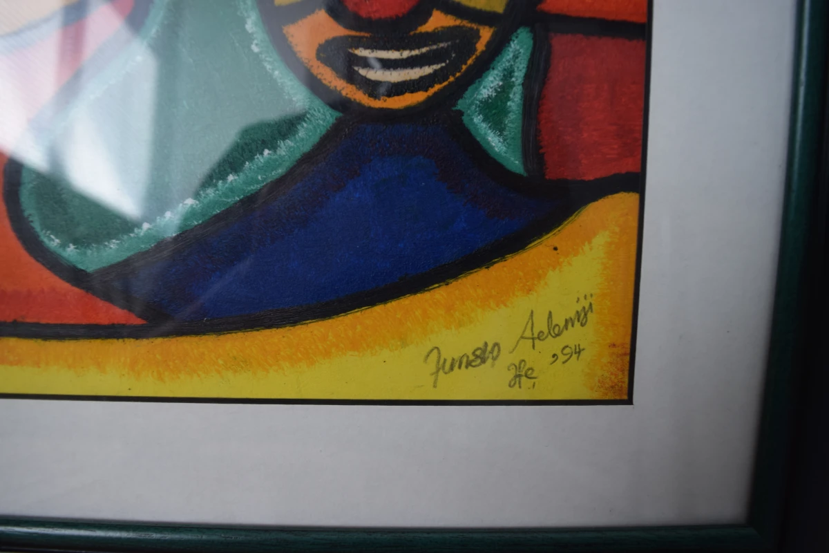Funsho Adenyi, schilderij '94