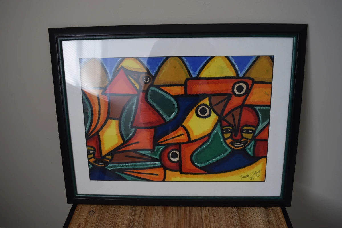 Funsho Adenyi, schilderij '94