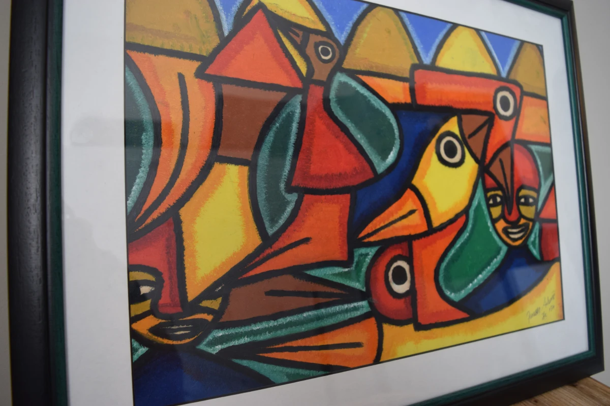 Funsho Adenyi, schilderij '94