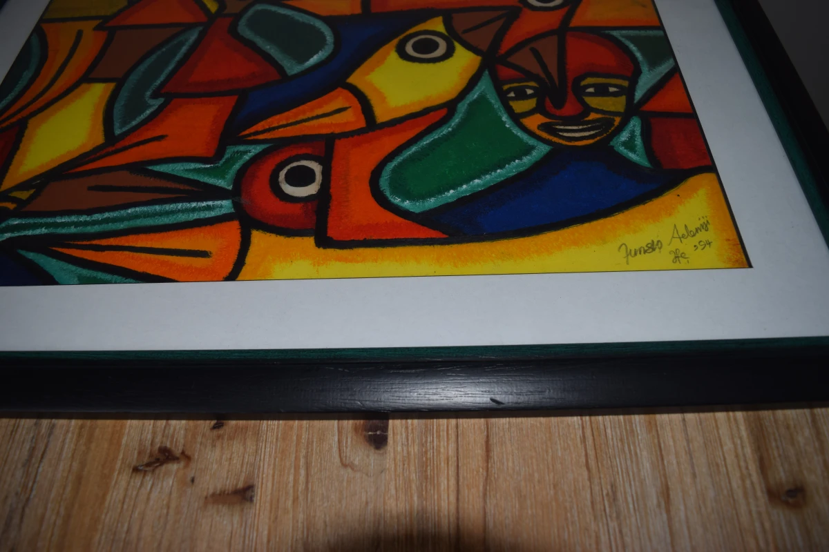 Funsho Adenyi, schilderij '94