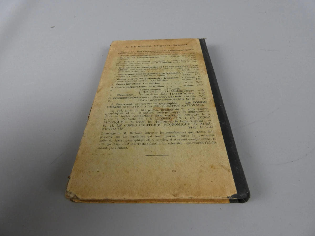 Antiek schoolboek "Spreek- en Leesoefeningen" -  J. Duque 1912