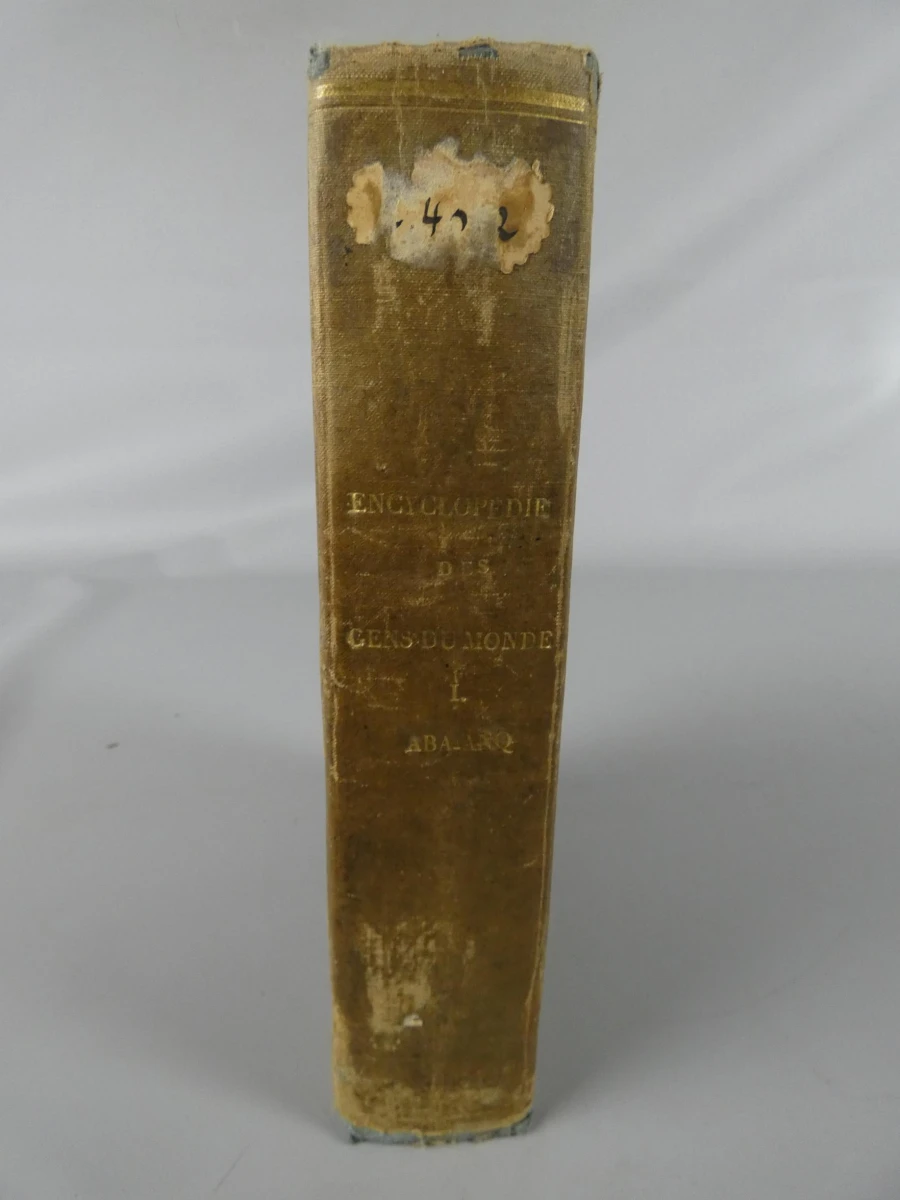 Fransboek "Encyclopédie des gens du monde"