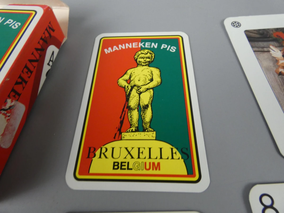 Manneken Pis speelkaarten