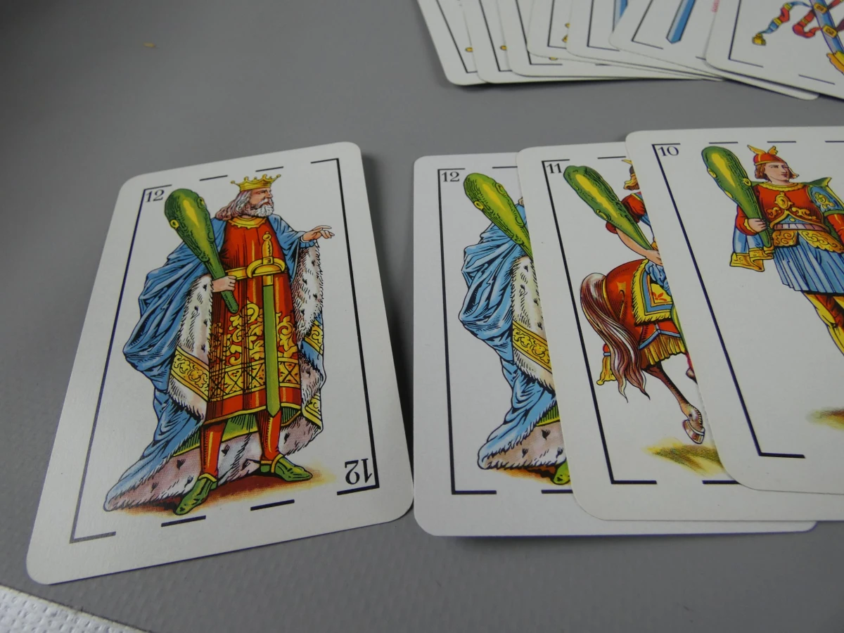 Spaanse speelkaarten - Scopa