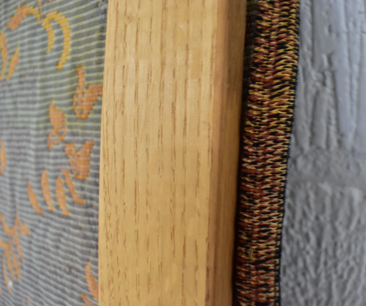 Groot jacquard wandtapijt "La Dame à la Licorne – Le Goût" naar middeleeuws voorbeeld