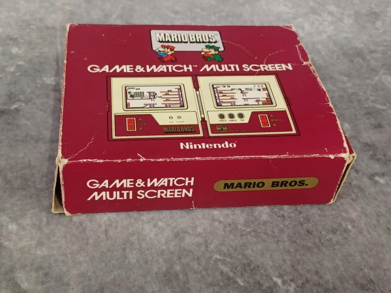 Zeldzame Nintendo Game & Watch: Mario Bros. (MW-56) - Compleet in Doos (CIB)