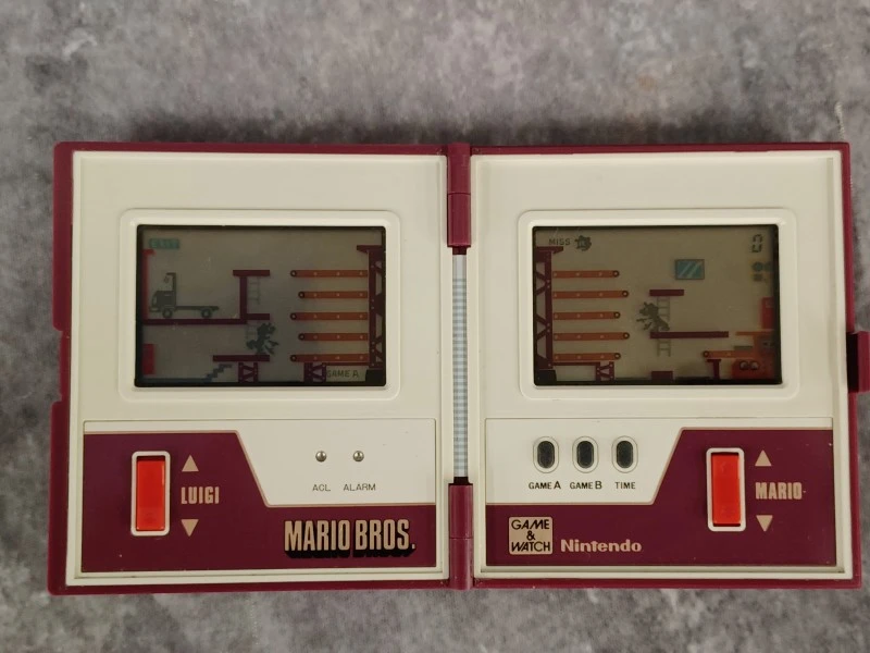 Zeldzame Nintendo Game & Watch: Mario Bros. (MW-56) - Compleet in Doos (CIB)