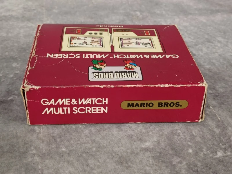Zeldzame Nintendo Game & Watch: Mario Bros. (MW-56) - Compleet in Doos (CIB)