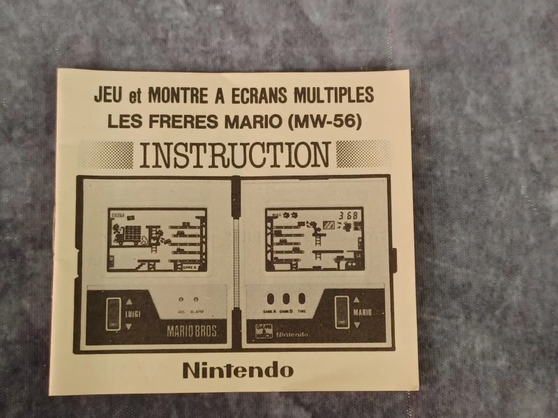 Zeldzame Nintendo Game & Watch: Mario Bros. (MW-56) - Compleet in Doos (CIB)