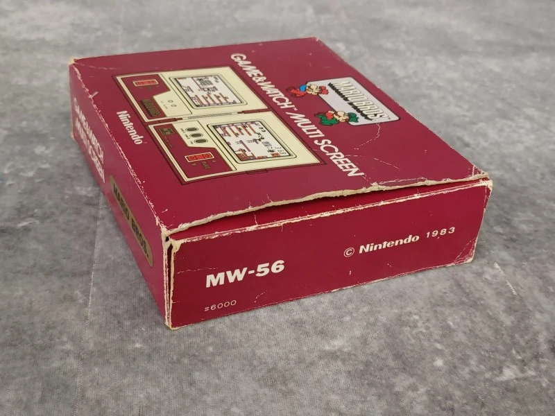 Zeldzame Nintendo Game & Watch: Mario Bros. (MW-56) - Compleet in Doos (CIB)