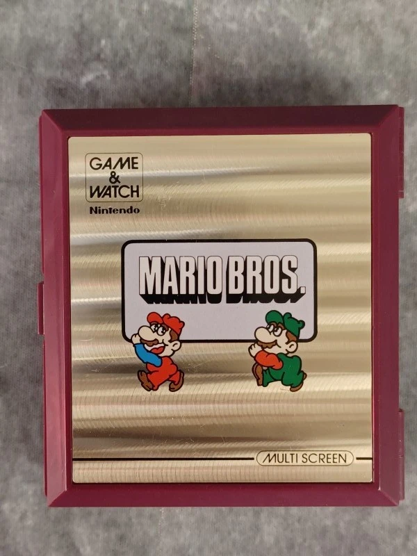 Zeldzame Nintendo Game & Watch: Mario Bros. (MW-56) - Compleet in Doos (CIB)