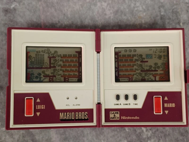 Zeldzame Nintendo Game & Watch: Mario Bros. (MW-56) - Compleet in Doos (CIB)