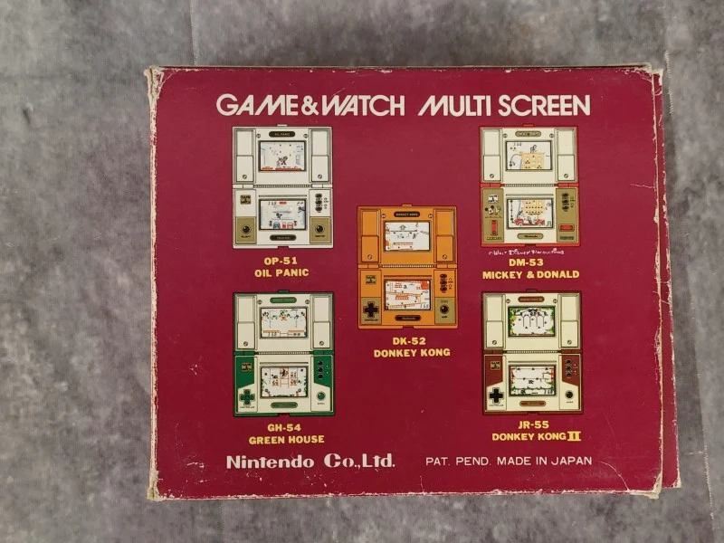 Zeldzame Nintendo Game & Watch: Mario Bros. (MW-56) - Compleet in Doos (CIB)