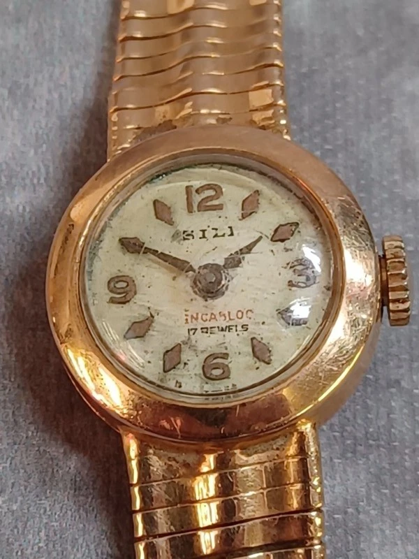 Vintage GILI dameshorloge - 18K goud (0.750) - 17 Jewels Incabloc