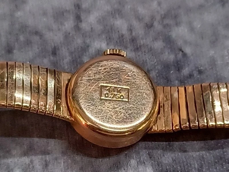 Vintage GILI dameshorloge - 18K goud (0.750) - 17 Jewels Incabloc