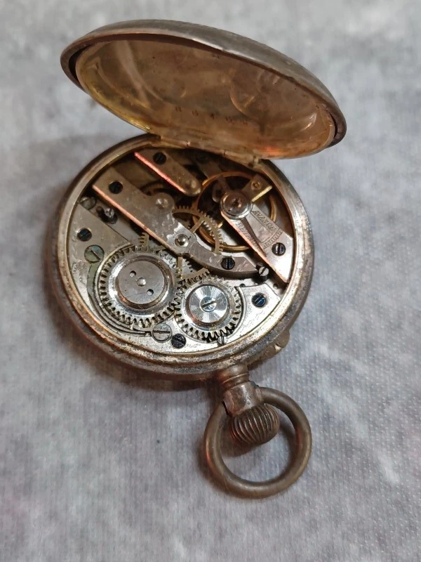 Kavel van 5 antieke zakhorloges - Decoratieve collectie - Eind 19e/begin 20e Eeuw