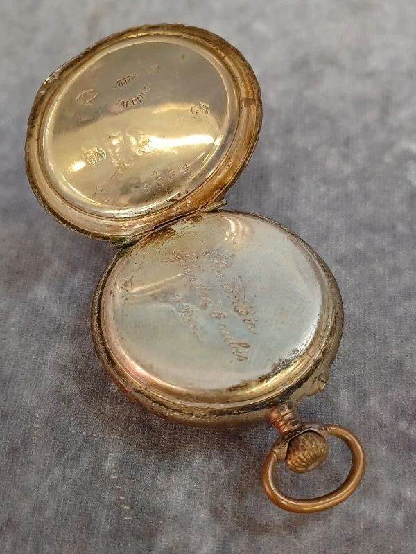 Kavel van 5 antieke zakhorloges - Decoratieve collectie - Eind 19e/begin 20e Eeuw