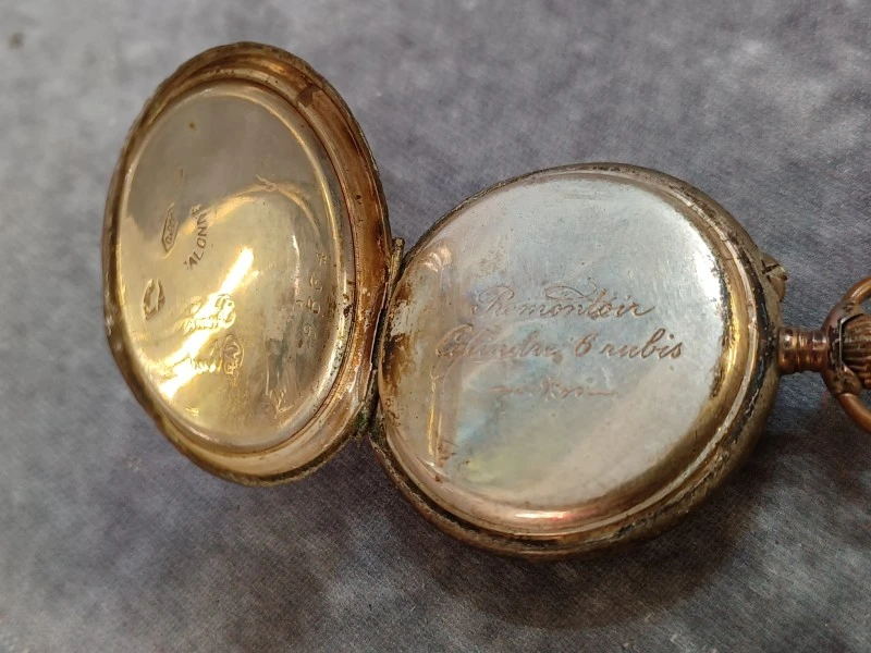 Kavel van 5 antieke zakhorloges - Decoratieve collectie - Eind 19e/begin 20e Eeuw