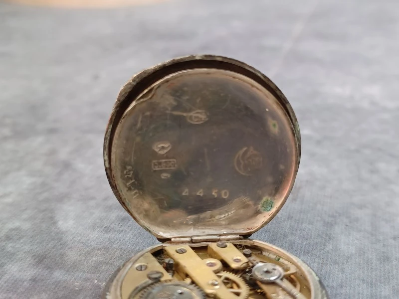 Kavel van 5 antieke zakhorloges - Decoratieve collectie - Eind 19e/begin 20e Eeuw