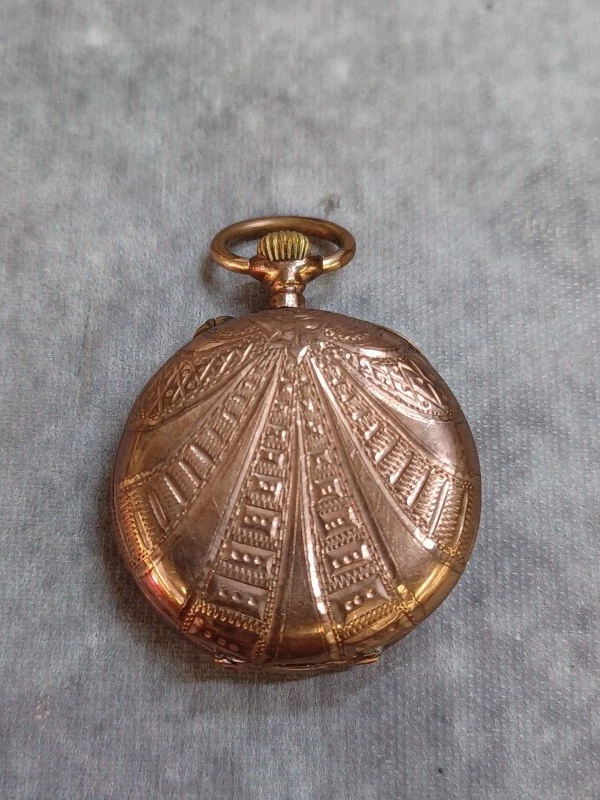 Kavel van 5 antieke zakhorloges - Decoratieve collectie - Eind 19e/begin 20e Eeuw
