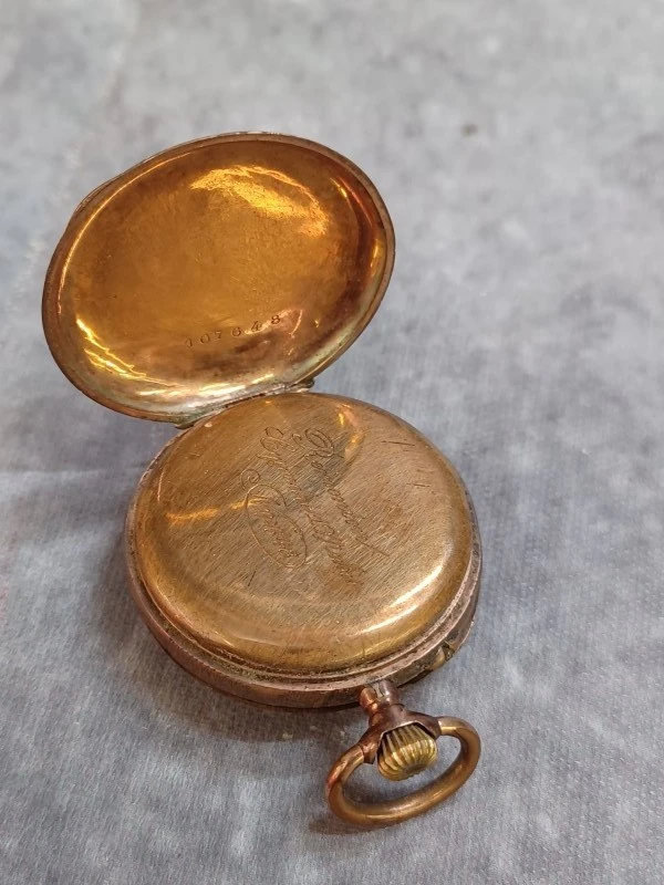 Kavel van 5 antieke zakhorloges - Decoratieve collectie - Eind 19e/begin 20e Eeuw
