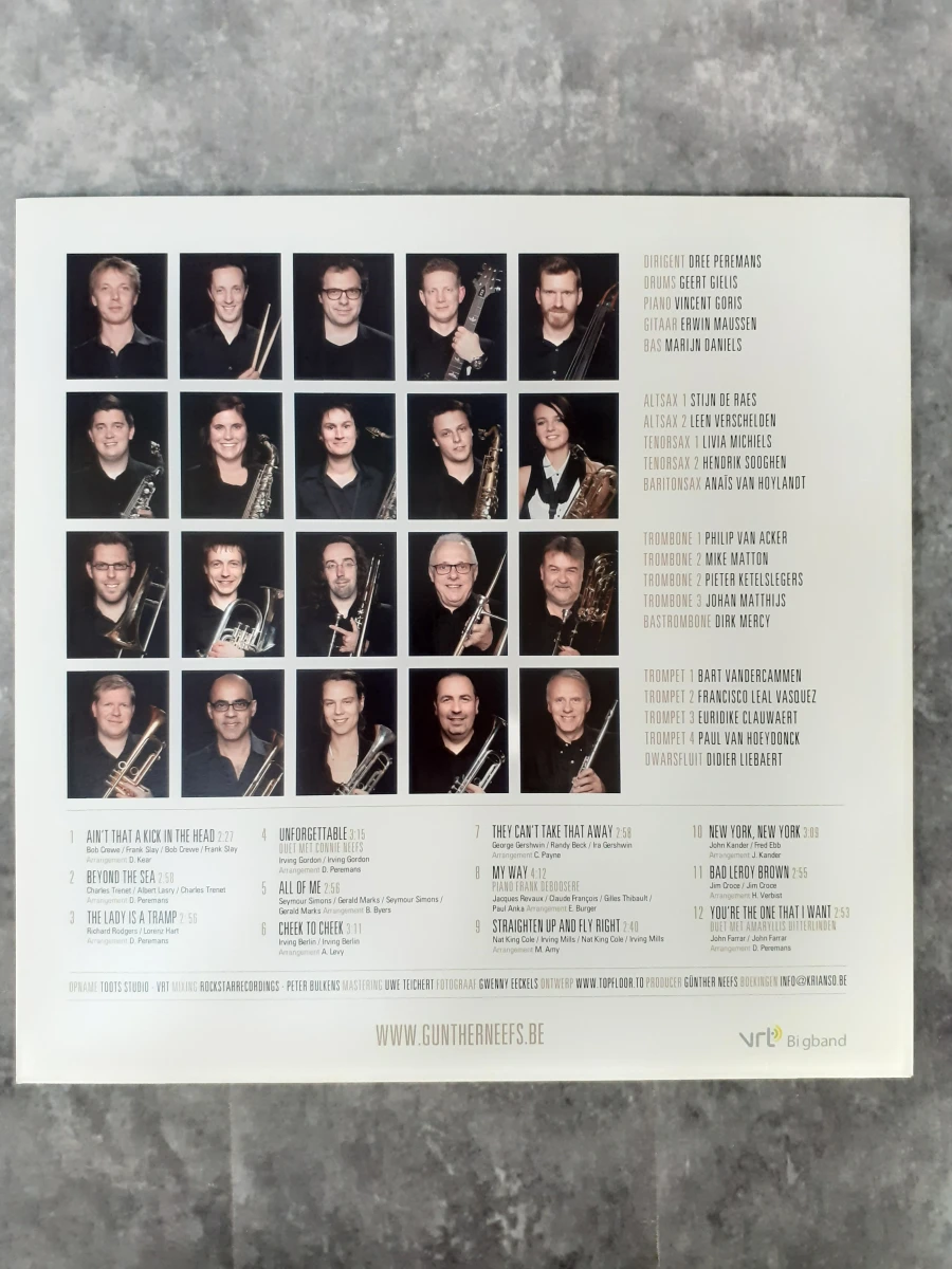 Vinyl: Günther Neefs - Back to Swing + Boekje Louis Neefs 80