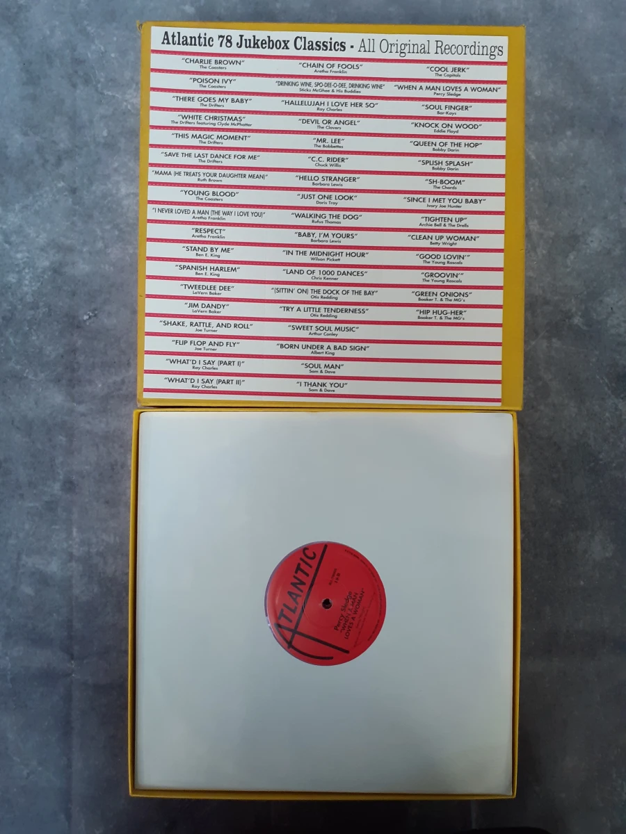 Vinyl: Atlantic Jukebox Classics (78 rpm)