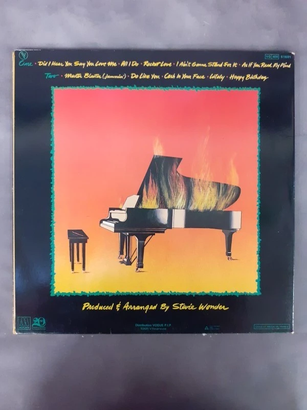 LP: Stevie Wonder - Hotter then July