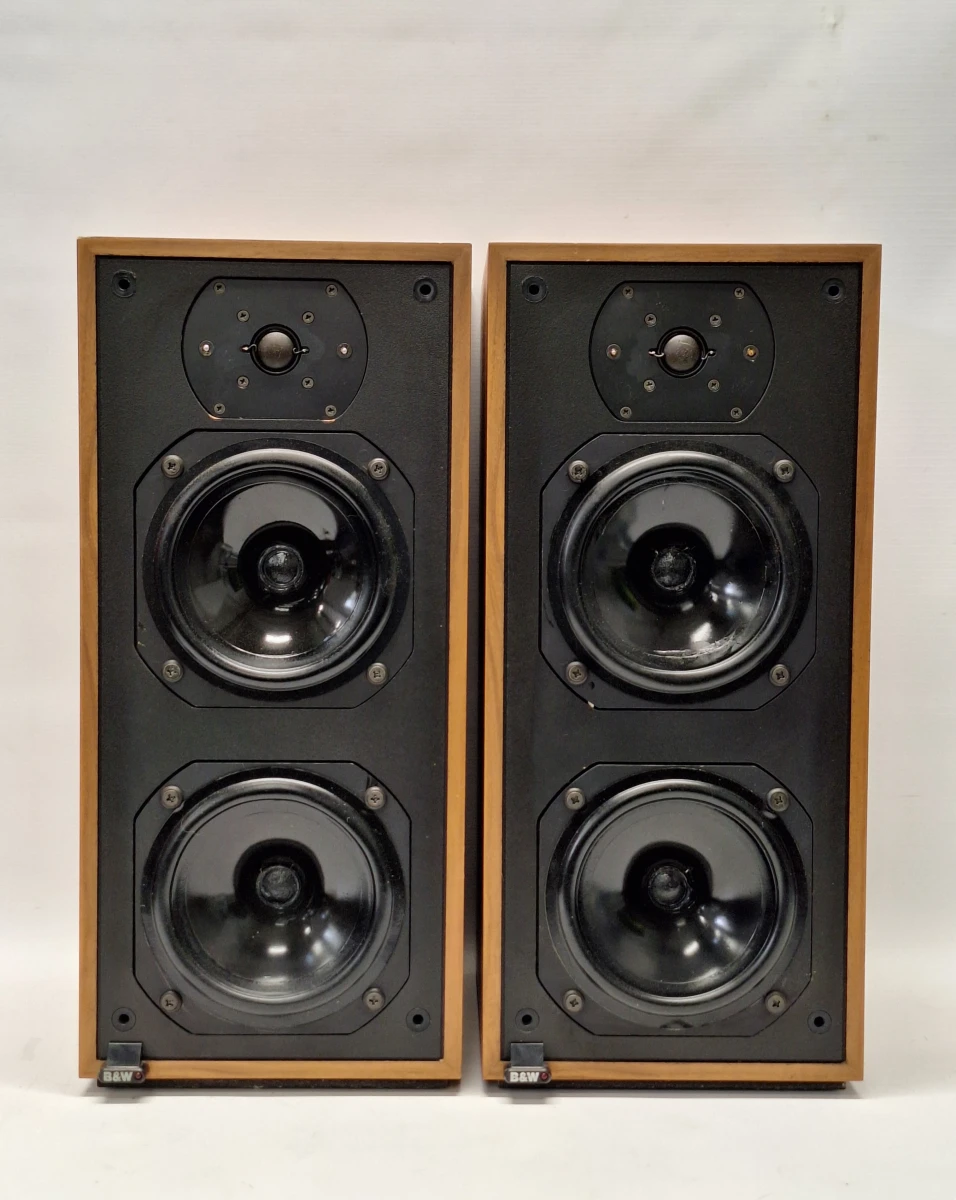 Bowers & Wilkins DM14 – Iconische Vintage Britse 3-Weg Luidsprekers (1981) – Made in England