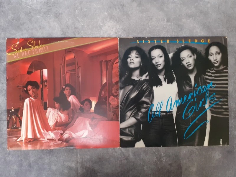 Vinyl: Duo van Sister Sledge albums