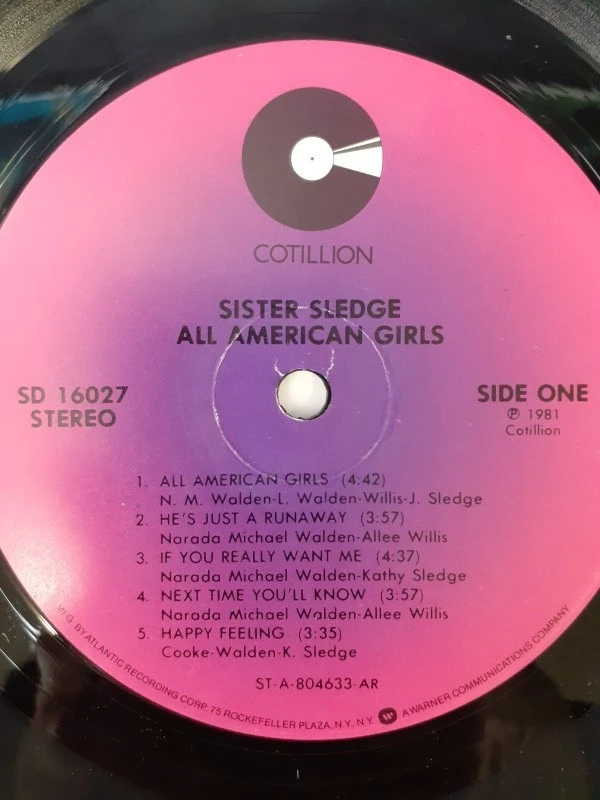 Vinyl: Duo van Sister Sledge albums