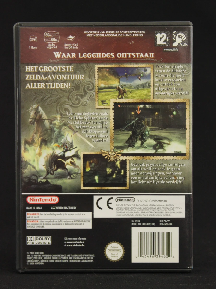 The Legend of Zelda Twilight Princess GameCube spel