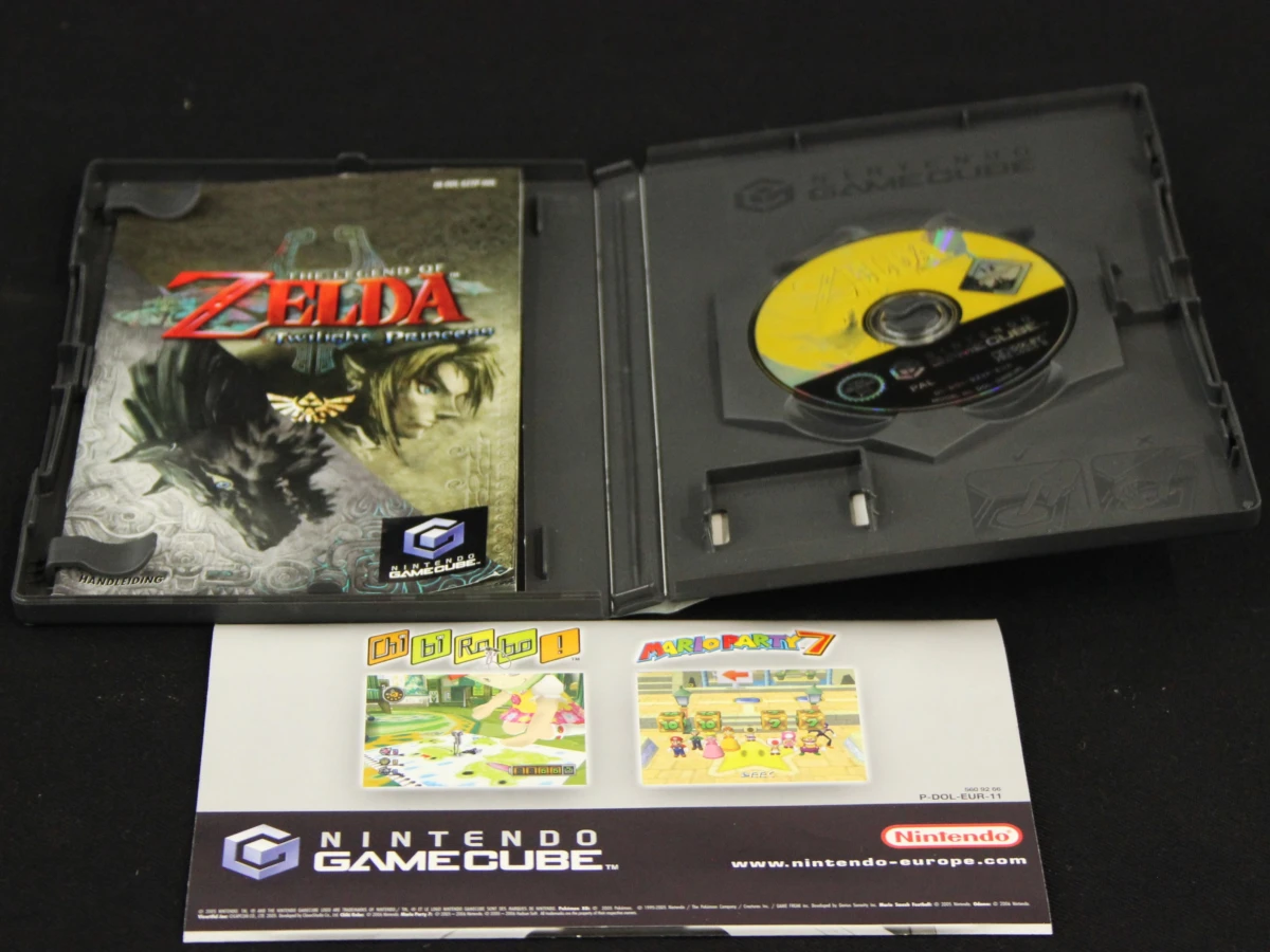 The Legend of Zelda Twilight Princess GameCube spel