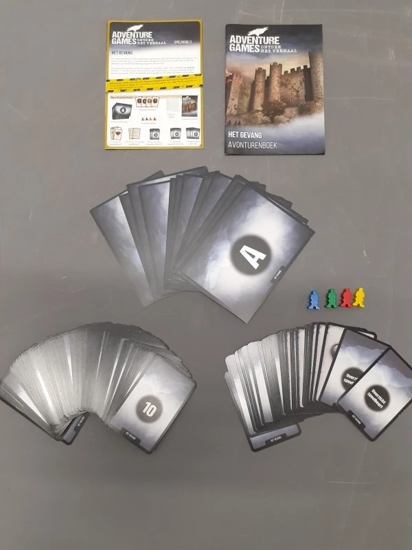 Bordspel: Adventure Games: Monochrome Inc. & Het Gevang - 999 Games