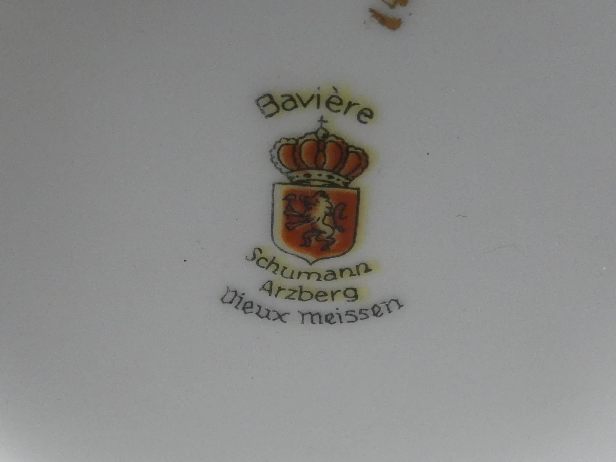 Blauwe Schumann Arzberg vaas