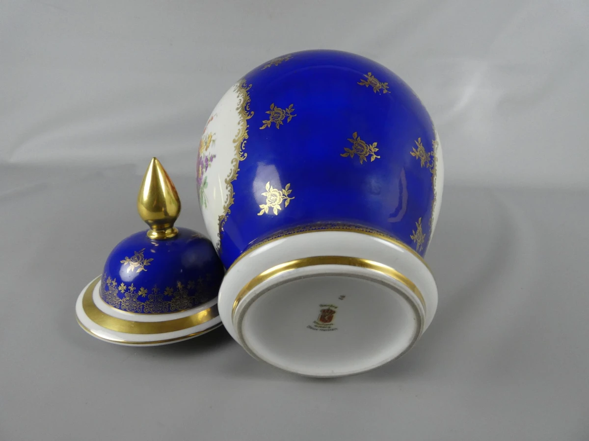 Blauwe Schumann Arzberg vaas