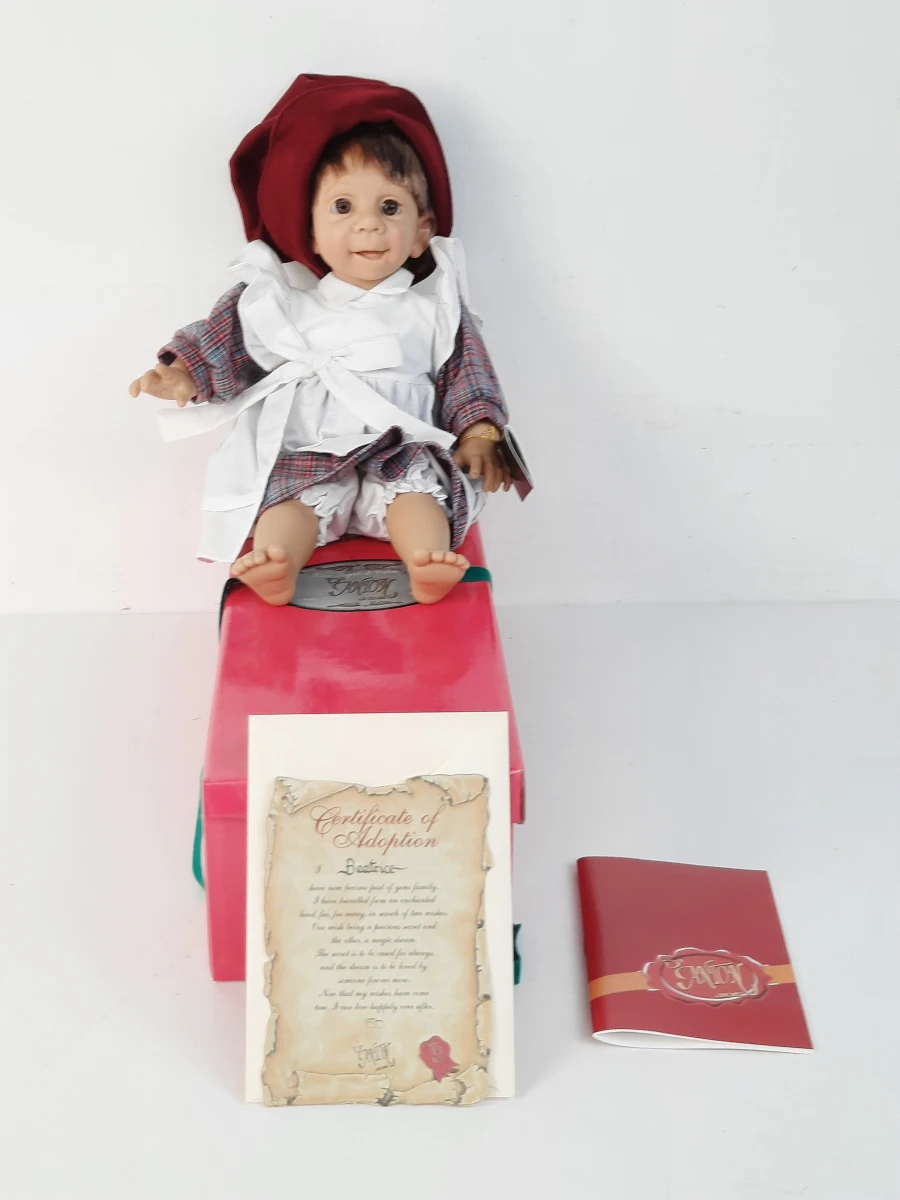 Prachtige D'Anton Jos Collectible Pop "Beatrice" – Compleet met Certificaat & Doos