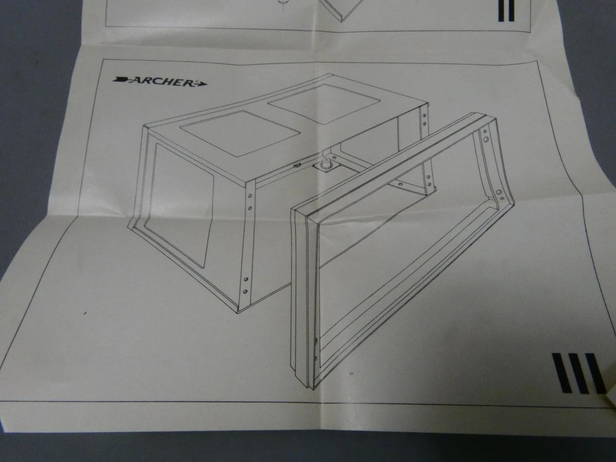 Vintage Deluxe multipurpose aluminium kastje in originele verpakking