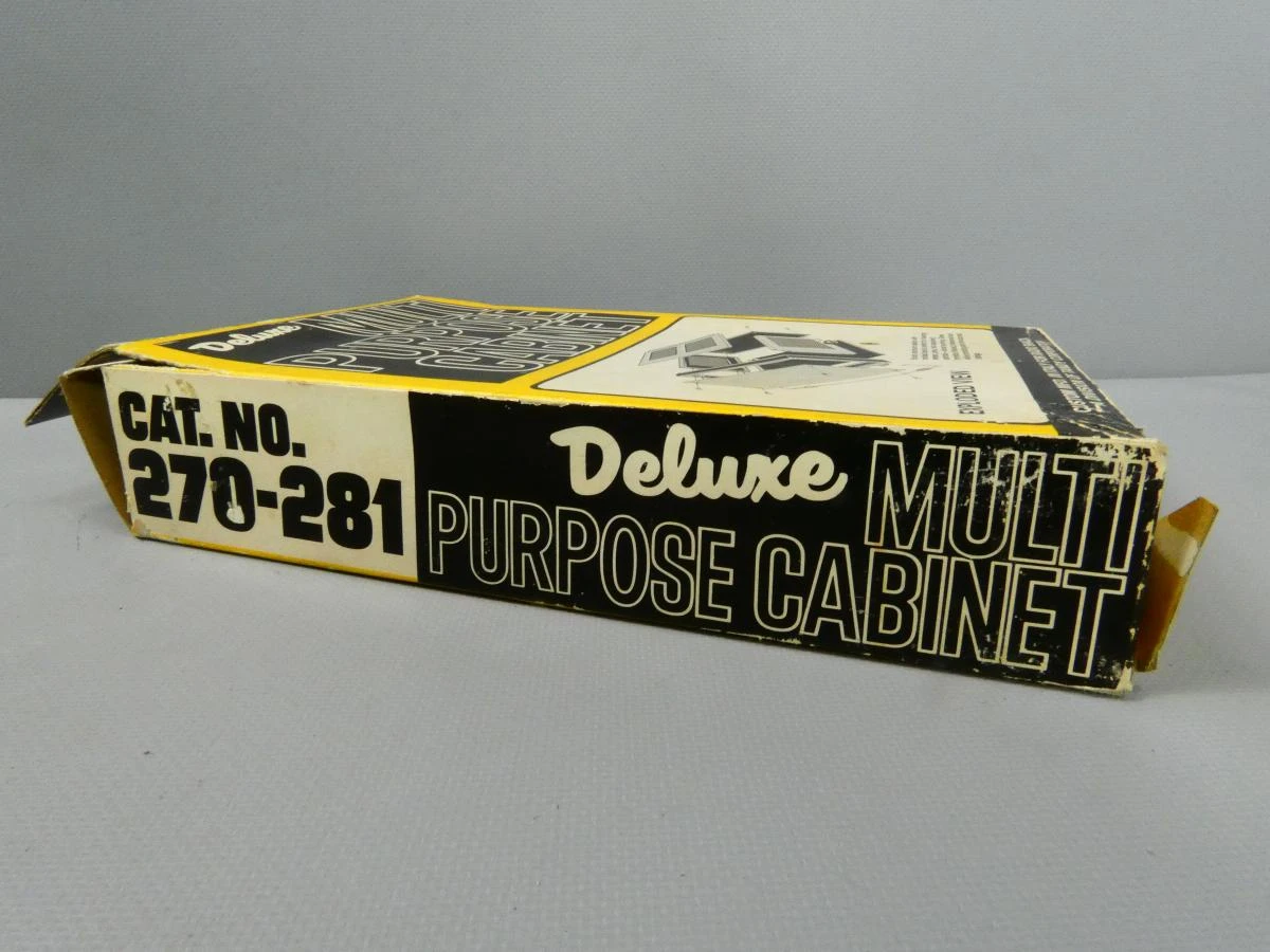 Vintage Deluxe multipurpose aluminium kastje in originele verpakking